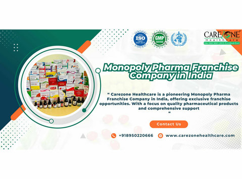 No.#1 Monopoly Pharma Franchise Company in India | Carezoneh - Деловни партнери
