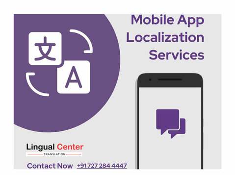 Mobile App Localization Services In Mumbai - 편집/번역