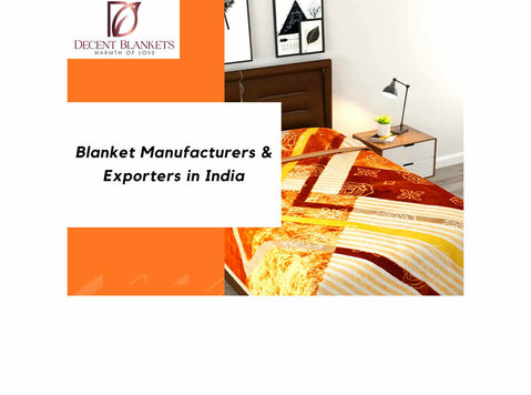 Blanket Manufacturers & Exporters in India | Decent Blankets - دیگر