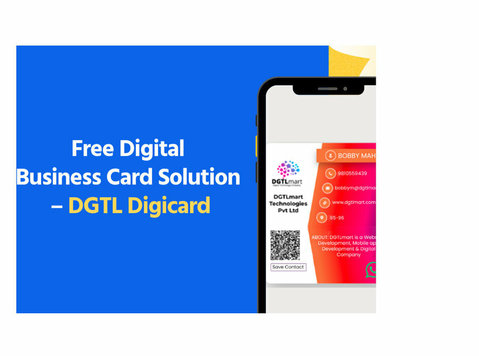 Create Free Digital Business Cards Online: Easy Visiting Car - Khác