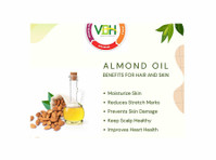 Pure Almond Oil - Unlock the Secret to Radiant Skin and Hair - Drugo