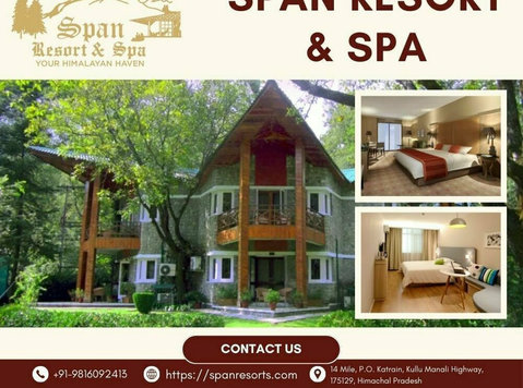 Best Resorts In Kullu Manali | Span Resort & Spa - Друго