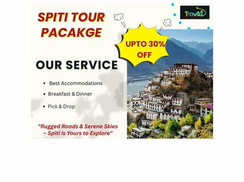Get an affordable Spiti tourpackage from Travelindiavacation - Ostatní