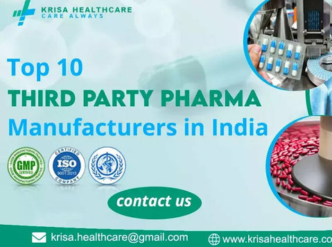 Top 10 Third-party Pharma Manufacturers in India - Altele