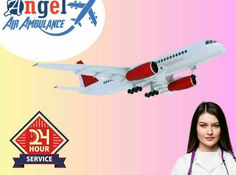 Angel Air Ambulance in Jamshedpur 24*Hour Medical Transport - Altele