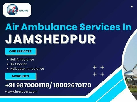 Air Ambulance Services in Jamshedpur - Otros