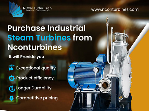 India's Leading Steam Turbine Manufacturers - Nconturbines - Otros