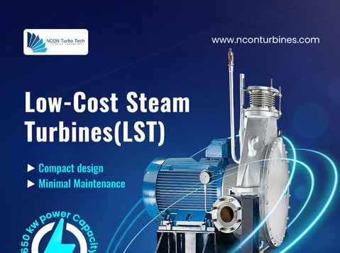 Power of Back Pressure Steam Turbines | Nconturbines.com - Inne
