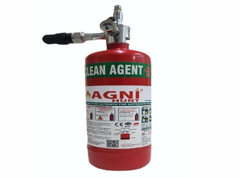 Secure Your Space with Agni Hunt 2 Kg Clean Agent Fire Extin - Egyéb