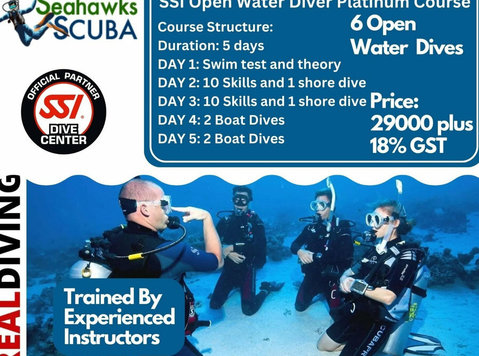 Join in open water diver course in Andaman | Seahawks Scuba - Sport a jóga