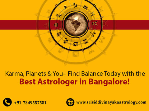 Best Astrologer in Bangalore – Sri Siddi Vinayaka Astrology - Community: Other