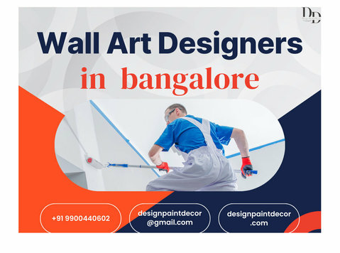 Creative Wall Art Designers Near You – Book Now in Bangalore - Building/Decorating