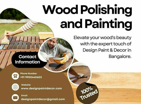 Get the Best Wood Polishing & Painting Work in Bangalore - Costruzioni/Imbiancature