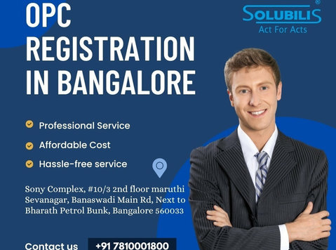 opc registration in bangalore - Право/Финансии