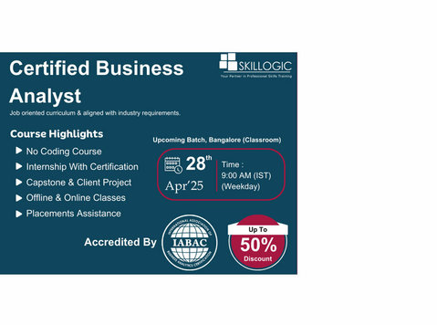 Certified Business analyst course in Bangalore - Otros