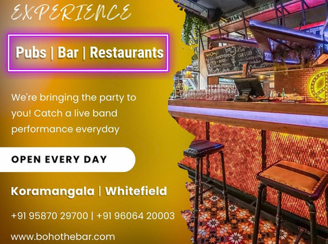 The Best Pubs in Bangalore at Bohothebar! - Άλλο
