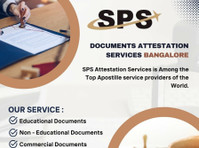 apostille Services in Bangalore | sps Attestation - Services: Other