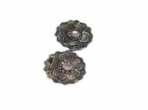 Buy Oxidised German Silver Earrings in Kochi - Aakarshan - Imbrăcăminte/Accesorii
