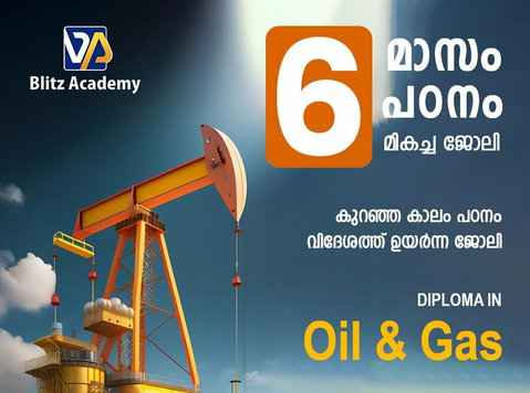 Oil and gas courses in kochi,kerala | Blitz Academy - Inne