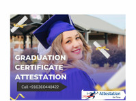 Degree Certificate attestation in India - Laki/Raha-asiat