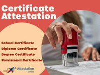 School Certificate Attestation in India - Avocaţi/Servicii Financiare
