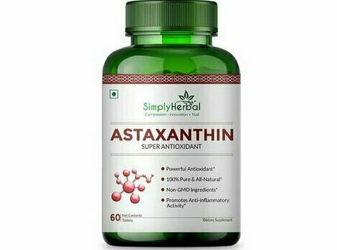 Astaxanthin Tablets – Natural Skin, Eye & Heart Support - Beauty/Fashion