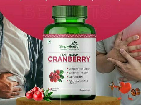 Cranberry Capsules for Men & Women – Improve Wellness Natura - Beauty/Fashion