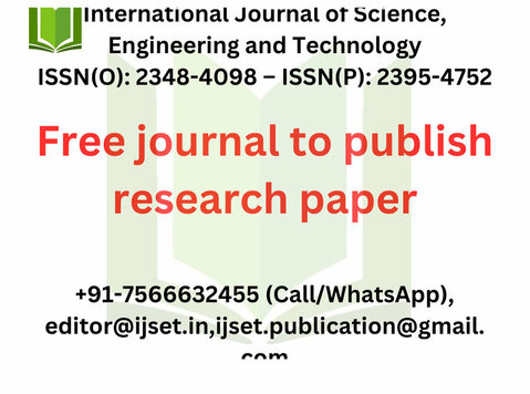 Free journal to publish research paper - אחר
