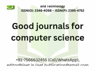 Good journals for computer science - Övrigt