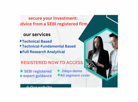 INTENSIFY RESEARCH SEBI REGISTERED RESEARCH ANALYST INDORE - Legal/Finance