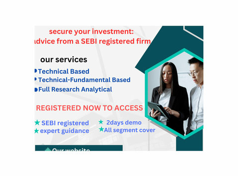 INTENSIFY RESEARCH SEBI REGISTERED RESEARCH ANALYST INDORE - Legal/Finance