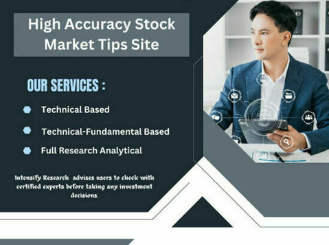 INTENSIFY RESEARCH SERVICES HIGH ACCURACY STOCK MARKET TIPS - Legal/Finance
