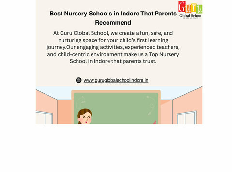 Best Nursery Schools in Bengali Square – Guru Global School - Otros