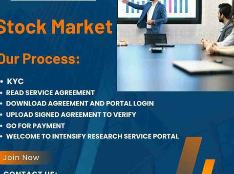 Best stock market advisory in Indore of intensify research - Autres