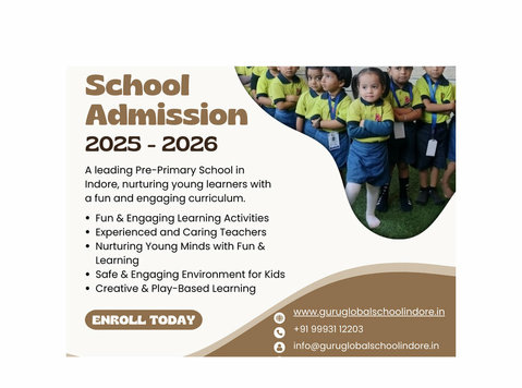 Play, Learn & Grow at Guru Global School – Indore - Drugo