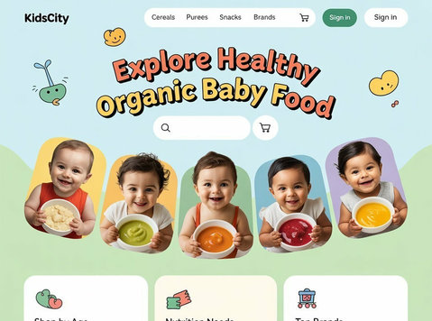 Buy Organic & Healthy Baby Food Online in India | Kidscity - Baby/Kids stuff
