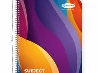 Sundaram Six Subject Book A5 Notebook Single Lined 300 Pages - หนังสือ/เกม/ดีวีดี