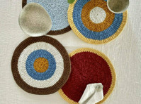 Crochet Round Cotton Placemats | Project1000 - Vaatteet/Asusteet