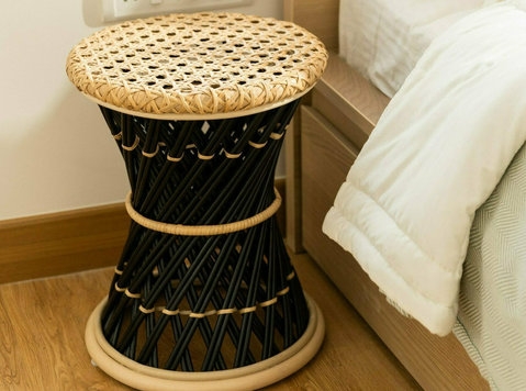 Where can I get stylish rattan stools and tables? - Mobili/Elettrodomestici