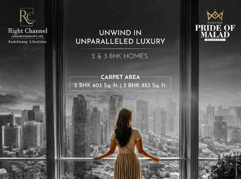 3 Bhk Luxury Apartments for Sale in Malad - Pride of Malad - אחר