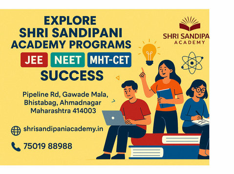 Explore Shri Sandipani Academy Programs for JEE, NEET & MHT - Egyéb