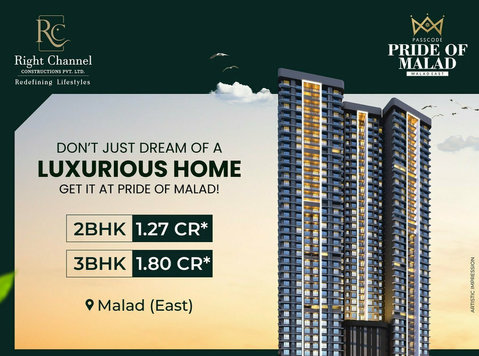 2 Bhk Under Construction Projects in Malad East - Pride Of M - その他