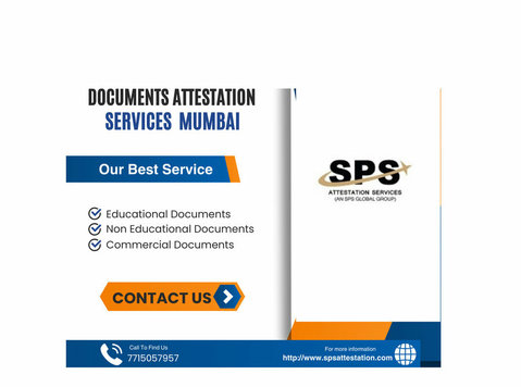 Apostille Services Mumbai | Sps Attestation - Друго