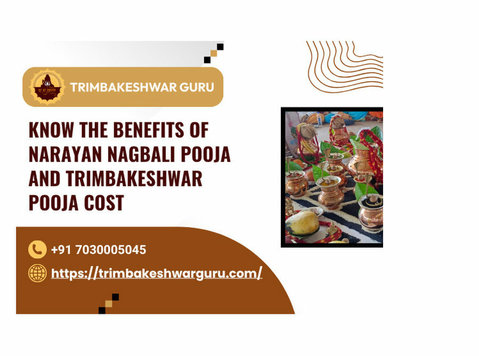 Know The Benefits Of Narayan Nagbali Pooja And Trimbakeshwar - Khác
