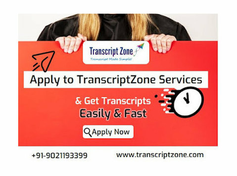 Transcript Services in India - Altele