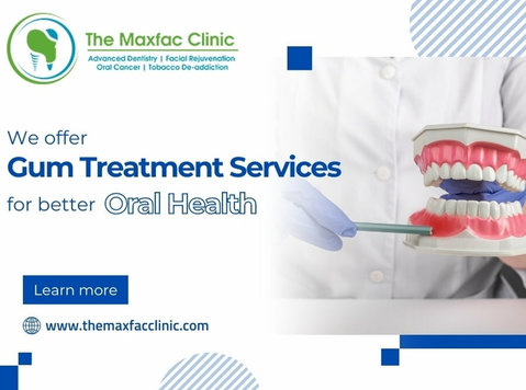 We offer gum treatment services for better oral health - Altele