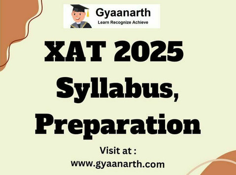 Xat 2025 Syllabus, Preparation - Другое