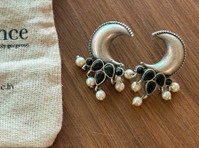 Combo of 6 Must Have Oxidised earring and 2 Nose pin - Clothing/Accessories