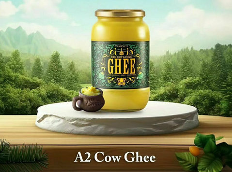 Buy A2 Desi Cow Ghee Online in India - Vashishti - Iné
