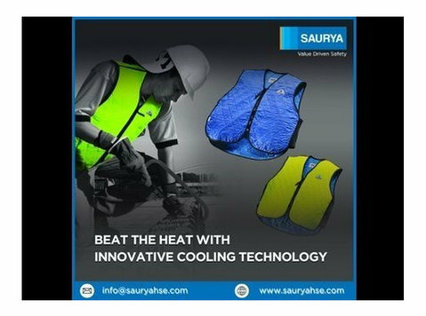 Hyperkewl Cooling Jacket 6529 - Saurya Safety - Altele